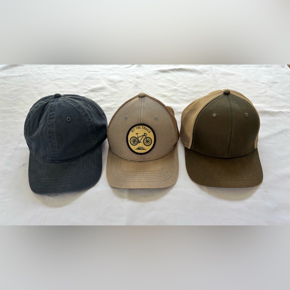 George Other - George Mens Hat Bundle of 3 in Neutral Multi Sz OS